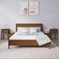 vidaXL Mesitas de noche 2 uds madera pino marrón miel 79,5x38x65,5 cm vidaXL Mesitas de noche 2 uds madera pino marrón miel 79,5x38x65,5 cm