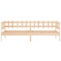 vidaXL Sofá cama madera maciza de pino 90x200 cm vidaXL Sofá cama madera maciza de pino 90x200 cm