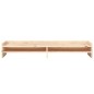 vidaXL Soporte para monitor madera maciza de pino 100x24x16 cm