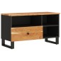 vidaXL Mueble de TV madera acacia y madera de ingeniería 80x33x46 cm vidaXL Mueble de TV madera acacia y madera de ingeniería 80x33x46 cm