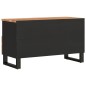 vidaXL Mueble de TV madera acacia y madera de ingeniería 80x33x46 cm vidaXL Mueble de TV madera acacia y madera de ingeniería 80x33x46 cm