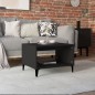 vidaXL Mesa de centro madera contrachapada negro 60x50x40 cm vidaXL Mesa de centro madera contrachapada negro 60x50x40 cm