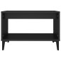 vidaXL Mesa de centro madera contrachapada negro 60x50x40 cm vidaXL Mesa de centro madera contrachapada negro 60x50x40 cm