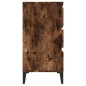 vidaXL Aparador madera contrachapada color roble ahumado 60x35x70 cm vidaXL Aparador madera contrachapada color roble ahumado 60x35x70 cm