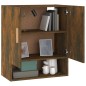vidaXL Armario de pared madera contrachapada roble ahumado 60x31x70 cm vidaXL Armario de pared madera contrachapada roble ahumado 60x31x70 cm