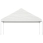 vidaXL Cenador con techo polietileno blanco 5,88x2,23x3,75 m vidaXL Cenador con techo polietileno blanco 5,88x2,23x3,75 m