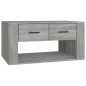 vidaXL Mesa de centro madera contrachapada gris Sonoma 80x50x40 cm vidaXL Mesa de centro madera contrachapada gris Sonoma 80x50x40 cm