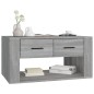 vidaXL Mesa de centro madera contrachapada gris Sonoma 80x50x40 cm vidaXL Mesa de centro madera contrachapada gris Sonoma 80x50x40 cm