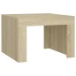 vidaXL Mesa de centro de madera contrachapada color roble 50x50x35 cm vidaXL Mesa de centro de madera contrachapada color roble 50x50x35 cm