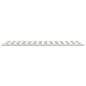 vidaXL Estructura de cama madera maciza de pino blanco 135x190 cm