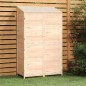 vidaXL Cobertizo de jardín madera maciza de abeto 102x52x174,5 cm vidaXL Cobertizo de jardín madera maciza de abeto 102x52x174,5 cm