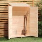 vidaXL Cobertizo de jardín madera maciza de abeto 102x52x174,5 cm vidaXL Cobertizo de jardín madera maciza de abeto 102x52x174,5 cm