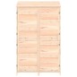 vidaXL Cobertizo de jardín madera maciza de abeto 102x52x174,5 cm vidaXL Cobertizo de jardín madera maciza de abeto 102x52x174,5 cm