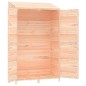 vidaXL Cobertizo de jardín madera maciza de abeto 102x52x174,5 cm vidaXL Cobertizo de jardín madera maciza de abeto 102x52x174,5 cm