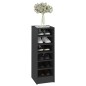 vidaXL Mueble zapatero madera contrachapada gris brillo 31,5x35x90 cm vidaXL Mueble zapatero madera contrachapada gris brillo 31,5x35x90 cm
