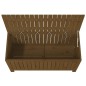 vidaXL Caja de almacenaje jardín madera pino marrón miel 115x49x60 cm vidaXL Caja de almacenaje jardín madera pino marrón miel 115x49x60 cm