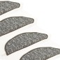 vidaXL Alfombras de peldaños de escalera 15 uds antracita 56x20 cm vidaXL Alfombras de peldaños de escalera 15 uds antracita 56x20 cm