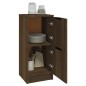 vidaXL Aparadores 2 uds madera contrachapada marrón roble30x30x70 cm vidaXL Aparadores 2 uds madera contrachapada marrón roble30x30x70 cm