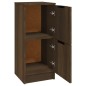 vidaXL Aparadores 2 uds madera contrachapada marrón roble30x30x70 cm vidaXL Aparadores 2 uds madera contrachapada marrón roble30x30x70 cm