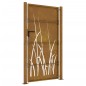 vidaXL Puerta de jardín acero corten diseño hierba 105x205 cm vidaXL Puerta de jardín acero corten diseño hierba 105x205 cm