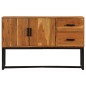vidaXL Aparador madera maciza de acacia marrón 110x30x70 cm vidaXL Aparador madera maciza de acacia marrón 110x30x70 cm