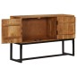 vidaXL Aparador madera maciza de acacia marrón 110x30x70 cm vidaXL Aparador madera maciza de acacia marrón 110x30x70 cm