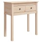 vidaXL Mesa consola madera maciza de pino 70x35x75 cm vidaXL Mesa consola madera maciza de pino 70x35x75 cm