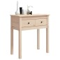 vidaXL Mesa consola madera maciza de pino 70x35x75 cm vidaXL Mesa consola madera maciza de pino 70x35x75 cm