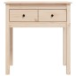 vidaXL Mesa consola madera maciza de pino 70x35x75 cm vidaXL Mesa consola madera maciza de pino 70x35x75 cm