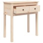vidaXL Mesa consola madera maciza de pino 70x35x75 cm vidaXL Mesa consola madera maciza de pino 70x35x75 cm