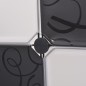 vidaXL Armario cubo organizador con 9 compartimentos negro y blanco vidaXL Armario cubo organizador con 9 compartimentos negro y blanco