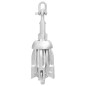 vidaXL Ancla plegable con cuerda hierro maleable plateado 0,7 kg vidaXL Ancla plegable con cuerda hierro maleable plateado 0,7 kg