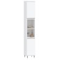 vidaXL Armario de baño madera contrachapada blanco 30x30x190 cm vidaXL Armario de baño madera contrachapada blanco 30x30x190 cm