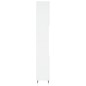 vidaXL Armario de baño madera contrachapada blanco 30x30x190 cm vidaXL Armario de baño madera contrachapada blanco 30x30x190 cm