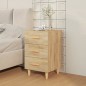 vidaXL Mesita de noche madera de ingeniería roble Sonoma 40x40x66 cm vidaXL Mesita de noche madera de ingeniería roble Sonoma 40x40x66 cm