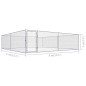 vidaXL Perrera de exterior de acero galvanizado 4x4x1 m vidaXL Perrera de exterior de acero galvanizado 4x4x1 m