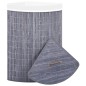 vidaXL Cesto para la ropa sucia de esquina bambú gris 60 L vidaXL Cesto para la ropa sucia de esquina bambú gris 60 L