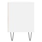 vidaXL Mueble de TV madera contrachapada blanco 150x30x44,5 cm vidaXL Mueble de TV madera contrachapada blanco 150x30x44,5 cm