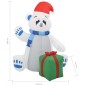 vidaXL Oso polar inflable de Navidad LED interior y exterior 1,8 m vidaXL Oso polar inflable de Navidad LED interior y exterior 1,8 m