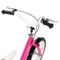 vidaXL Bicicleta para niños 16 pulgadas negro y rosa vidaXL Bicicleta para niños 16 pulgadas negro y rosa