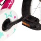 vidaXL Bicicleta para niños 16 pulgadas negro y rosa vidaXL Bicicleta para niños 16 pulgadas negro y rosa