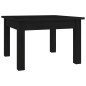 vidaXL Mesa de centro de madera maciza de pino negro 45x45x30 cm vidaXL Mesa de centro de madera maciza de pino negro 45x45x30 cm