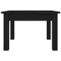 vidaXL Mesa de centro de madera maciza de pino negro 45x45x30 cm vidaXL Mesa de centro de madera maciza de pino negro 45x45x30 cm