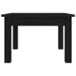vidaXL Mesa de centro de madera maciza de pino negro 45x45x30 cm vidaXL Mesa de centro de madera maciza de pino negro 45x45x30 cm