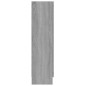vidaXL Vitrina madera contrachapada gris Sonoma 82,5x30,5x115 cm vidaXL Vitrina madera contrachapada gris Sonoma 82,5x30,5x115 cm