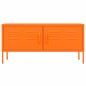 vidaXL Mueble para TV de acero naranja 105x35x50 cm vidaXL Mueble para TV de acero naranja 105x35x50 cm