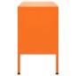 vidaXL Mueble para TV de acero naranja 105x35x50 cm vidaXL Mueble para TV de acero naranja 105x35x50 cm
