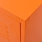 vidaXL Mueble para TV de acero naranja 105x35x50 cm vidaXL Mueble para TV de acero naranja 105x35x50 cm