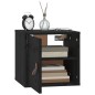 vidaXL Armarios de pared 2 uds madera maciza pino negro 31,5x30x30 cm vidaXL Armarios de pared 2 uds madera maciza pino negro 31,5x30x30 cm