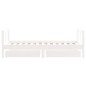 vidaXL Estructura cama infantil y cajones madera pino blanco 80x160 cm